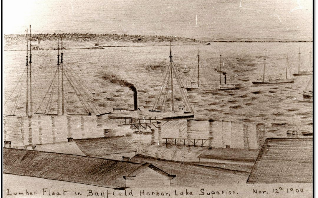 Bayfield County Log Cut – 1887